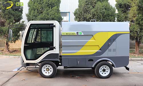 ?小型電動高壓清洗車，道路清潔，小廣告清理，城市環(huán)衛(wèi)好幫手