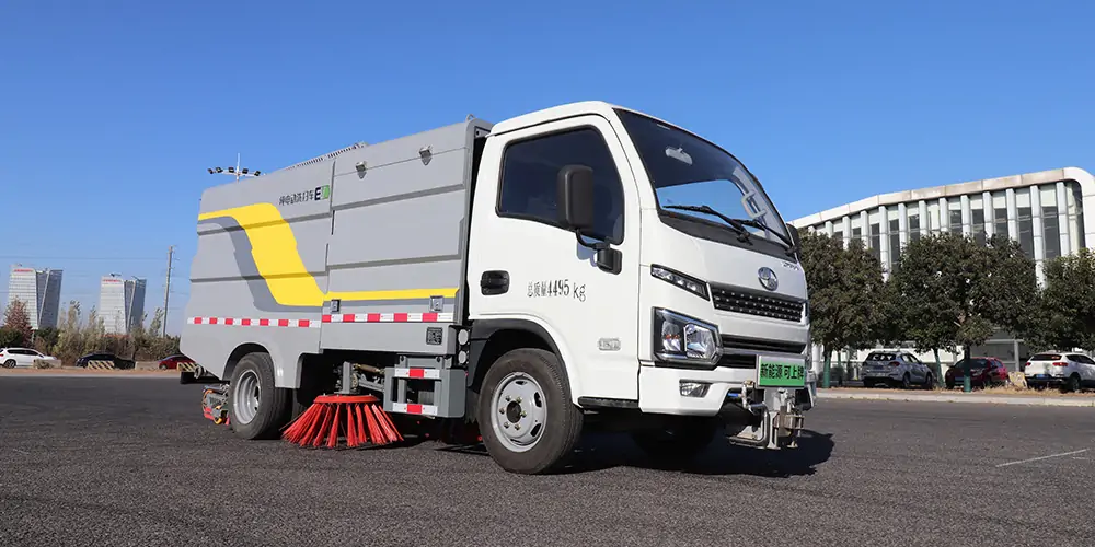 新能源洗掃車，洗掃車，小型洗掃車，純電動洗掃車